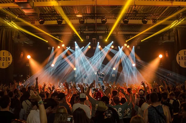 audience, band, concert, crowd, festival, lights, music, musicians, people, performance, stage, stage lights, event, live event, celebration, concert, concert, concert, concert, concert, festival, music, music, music, music, stage, event, event, event. Measuring offline event marketing ROI without cookies